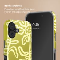 Selencia Coque arrière Vivid avec MagSafe Apple iPhone 17 - Chalky Bloom