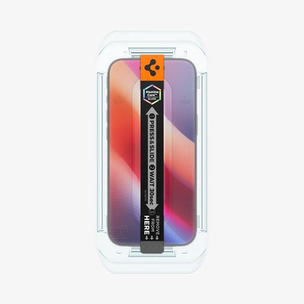 Spigen Protection d'écran en verre trempé GLAStR Fit 2 Paquets + Applicator Apple iPhone Air