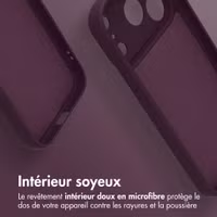 imoshion Coque Couleur avec MagSafe Apple iPhone 18 Pro / 17 Pro - Bordeaux