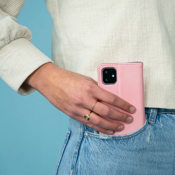 imoshion Étui de télephone portefeuille de luxe Samsung Galaxy S21 Plus - Rose