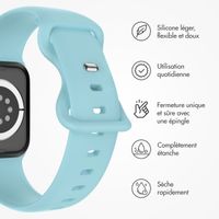 imoshion Bracelet en silicone⁺ Apple Watch | 38/40/41/42 mm - Taille S/M - Sapphire Blue