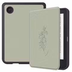 imoshion Étui á rabat Kobo Clara 2E / Tolino Shine 4 - Floral Green