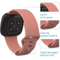 imoshion Bracelet silicone multipack Fitbit Versa 4 / 3 / Sense (2) - Multicolore
