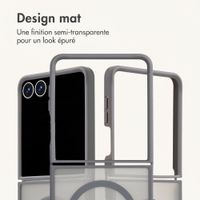 imoshion Coque Color Guard avec MagSafe Samsung Galaxy Z Flip 8 - Gris