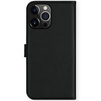 Selencia Étui portefeuille en cuir véritable Apple iPhone 13 Pro - Noir