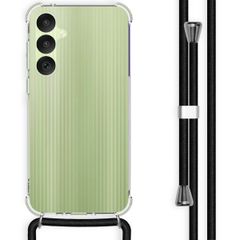 imoshion Coque arrière transparente avec cordon Samsung Galaxy A35 - Noir