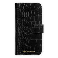iDeal of Sweden Magnet Wallet+ Étui portefeuille Apple iPhone 17 - Black Croco
