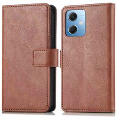 imoshion Étui de télephone portefeuille de luxe Xiaomi Redmi Note 12 - Marron