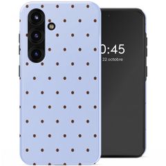 Selencia Coque arrière Vivid avec MagSafe Samsung Galaxy S25 - Happy Dots Digital Sky