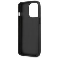 Guess Coque 4G Metal Logo Backcover Apple iPhone 13 Pro Max - Gris