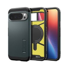 Spigen Coque Tough Armor MagSafe Google Pixel 10 Pro XL - Abyss Green