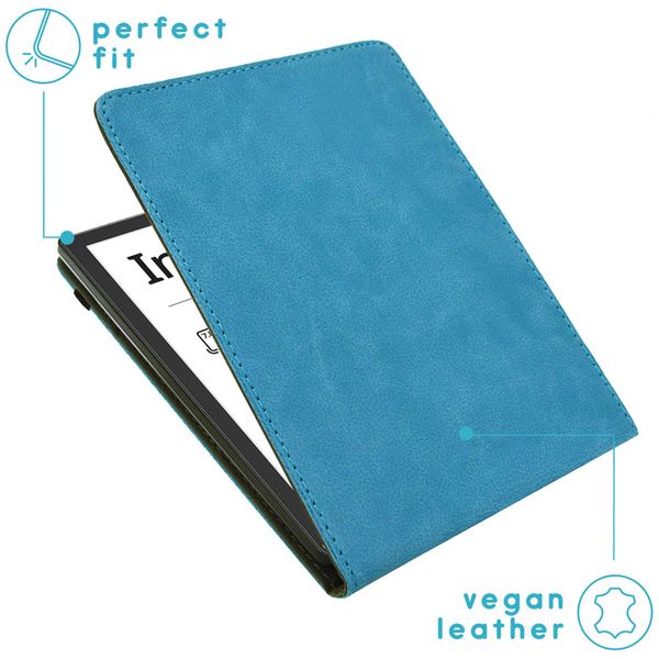 imoshion Étui á rabat Pocketbook InkPad Color 3 / InkPad 4 - Bleu clair