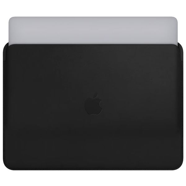 Apple ﻿Housse cuir Apple MacBook 13 pouces - Noir