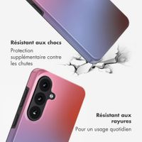 Selencia Coque arrière Vivid avec MagSafe Samsung Galaxy S26 - Gradient Soft Blush