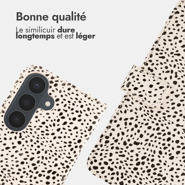 imoshion Étui de télephone portefeuille Design Samsung Galaxy S26 FE - Desert Dots