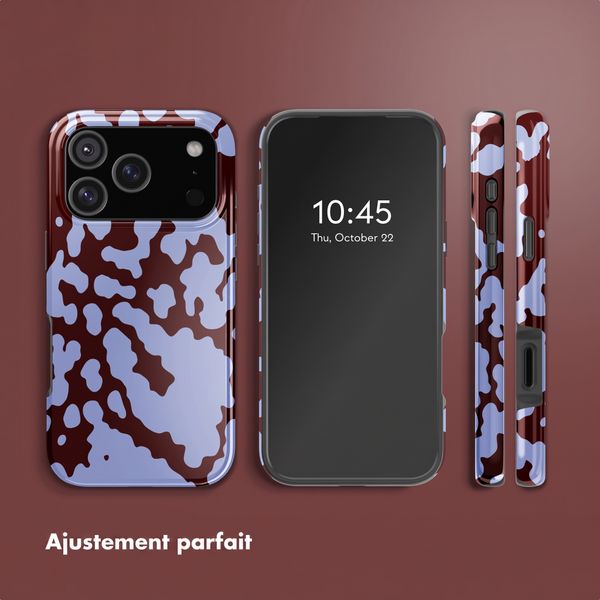 Selencia Coque arrière Vivid avec MagSafe Apple iPhone 18 Pro / 17 Pro - Moo'd Lavender Glow
