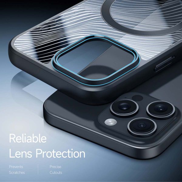 Dux Ducis Coque arrière Aimo avec MagSafe Apple iPhone 16 Pro Max - Transparent