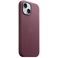 Apple Coque FineWoven MagSafe Apple iPhone 15 - Mulberry