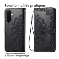 imoshion Etui de télephone Mandala Samsung Galaxy A57 (5G) - Noir