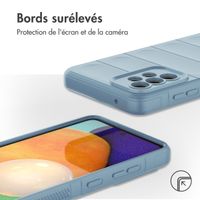 imoshion EasyGrip Backcover Samsung Galaxy A52(s) (5G/4G) - Bleu clair