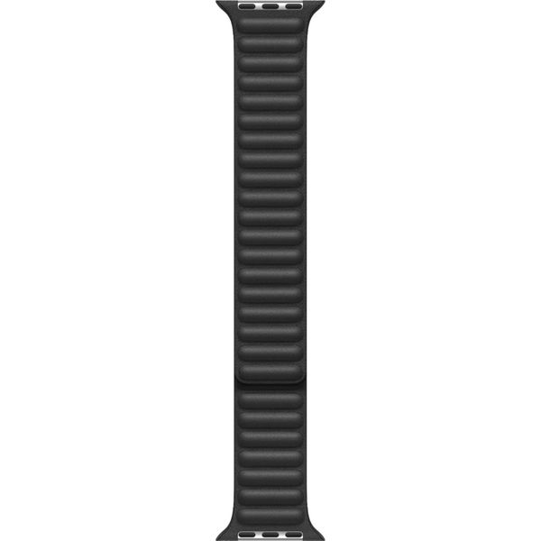 Apple Bracelet Leather Link Apple Watch | 38/40/41/42 mm - Taille S/M - Noir