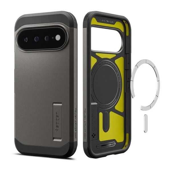 Spigen Coque Tough Armor MagSafe Google Pixel 11 Pro XL - Gunmetal