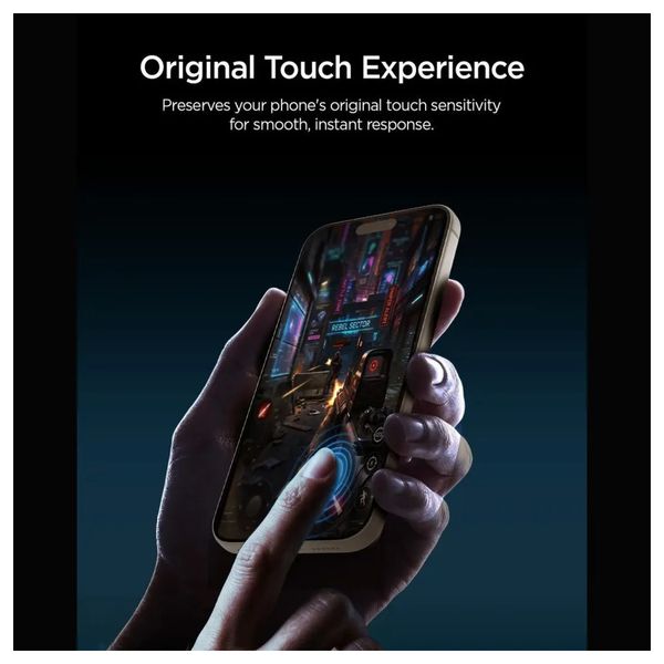 Spigen Protection d'écran en verre trempé GLAStR Fit 2 Paquets + Applicator Apple iPhone 18 Pro Max / 17 Pro Max / 16 Pro Max
