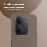 imoshion Coque Couleur Xiaomi Redmi 15C (5G) - Marron