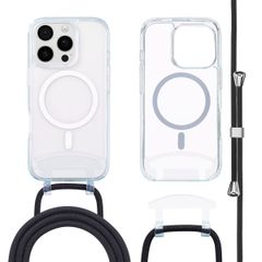 imoshion Coque MagSafe avec cordon amovible Apple iPhone 16 Pro - Transparent