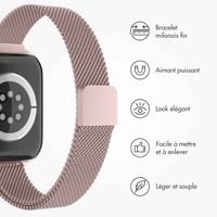 imoshion Bracelet slim Milanese Apple Watch | 38/40/41/42 mm - Rose