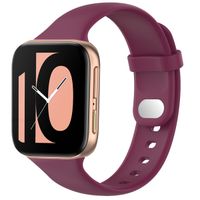imoshion Bracelet sport en silicone Oppo Watch 46 mm - Bordeaux