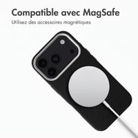 Accezz Coque arrière Mesh avec MagSafe Apple iPhone 17 Pro Max - Noir