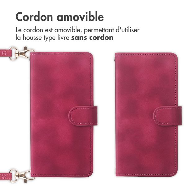 imoshion Etui de télephone portefeuille avec cordon Samsung Galaxy A26 - Rouge
