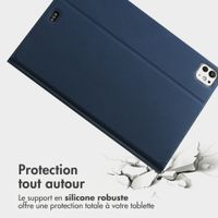 Accezz Coque tablette Classic Apple iPad Pro 11 (2025) M5 / (2024) M4 - Bleu foncé