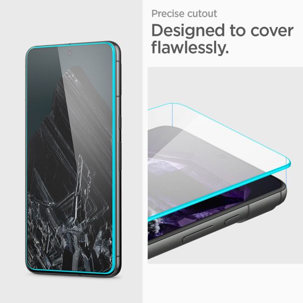 Spigen Protection d'écran en verre trempé GLAStR Fit 2 Paquets + Applicator Google Pixel 8 Pro