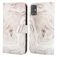 imoshion Étui de télephone portefeuille Design Samsung Galaxy A51 - Sandy Marble