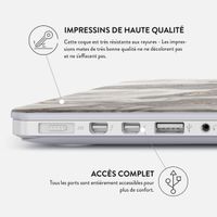 Burga Coque Rigide Apple MacBook Pro 13 pouces (2020 / 2022) - Snowstorm