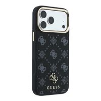 Guess Coque 4G Metal Logo MagSafe Apple iPhone 18 Pro Max / 17 Pro Max - Black