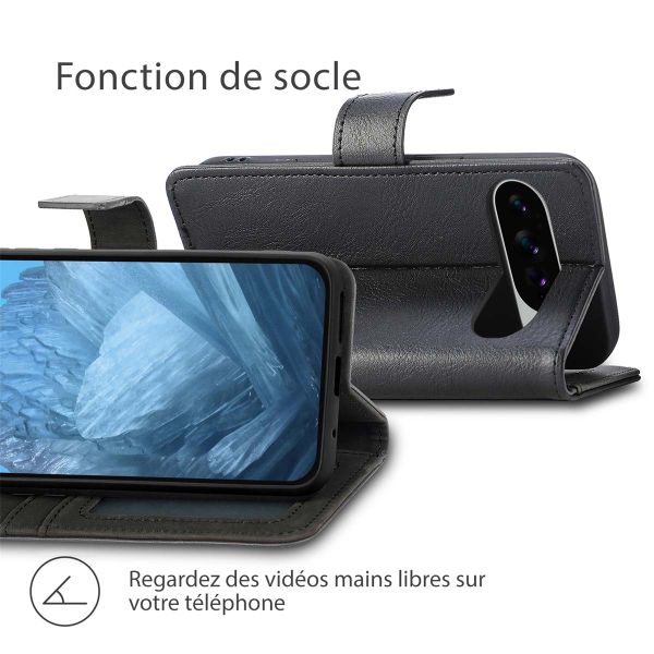 imoshion Étui de télephone portefeuille de luxe Google Pixel 10 / 10 Pro - Noir