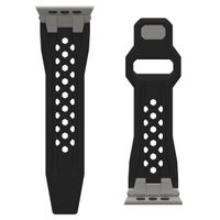 UAG Bracelet Monarch en silicone Apple Watch | 44/45/46/49 mm - Black Titanium