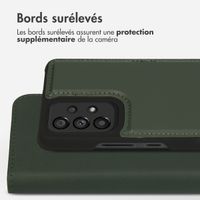 Accezz Premium Leather 2 in 1 Wallet Bookcase Samsung Galaxy A53 - Vert