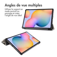 imoshion Coque tablette Design Trifold Samsung Galaxy Tab S6 Lite (2020/2022/2024)  - Leopard