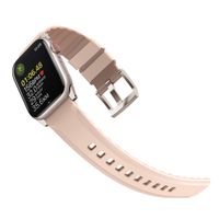 Uniq Bracelet Linus AiroSoft™ en silicone Apple Watch | 38/40/41/42 mm - Rose Pink