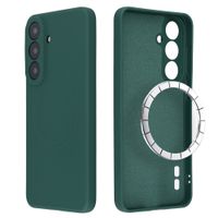 imoshion Coque Couleur avec MagSafe Samsung Galaxy S26 FE - Vert foncé
