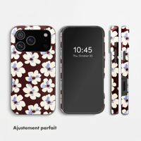 Selencia Coque arrière Vivid Apple iPhone 17 Pro - Choco Flower Pop