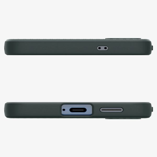 Spigen Coque Liquid Air™ Samsung Galaxy S25 - Abyss Green