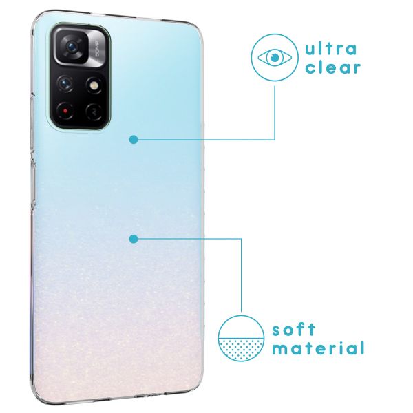 imoshion Softcase Back Cover Xiaomi Redmi Note 11 (4G) / Note 11S (4G) - Transparent