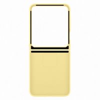 Samsung Original Coque KindSuit en Cuir Végan Samsung Galaxy Z Flip 6 / Flip 7 FE - Yellow