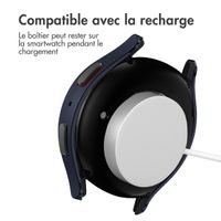 imoshion Coque rigide à couverture complète Samsung Galaxy Watch 6 - 40 mm - Bleu foncé