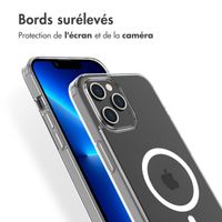 Accezz Coque Clear avec MagSafe pour l'Apple iPhone 13 Pro - Transparent